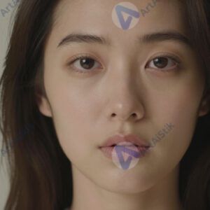 Женский портрет крупным планом