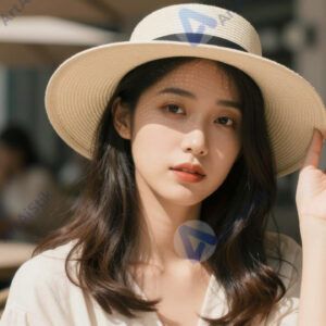 Портрет женщины в шляпе