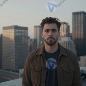 Портрет на крыше небоскрёба