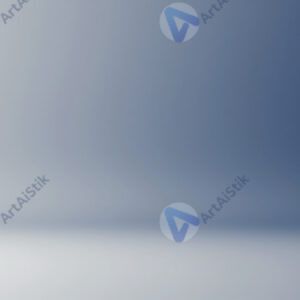 Мягкий вертикальный градиент от светло‑серого к глубокому синему.