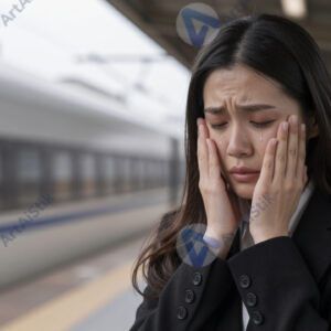 Прощание на вокзале