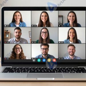 Видеозвонок на ноутбуке