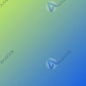 Градиент с переходом от лаймового к насыщенно синему.