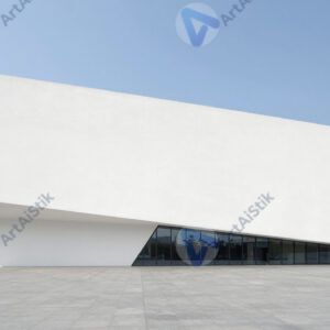 Современный музей с необычной формой