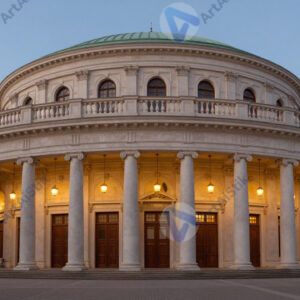 Классический театр с колоннадой