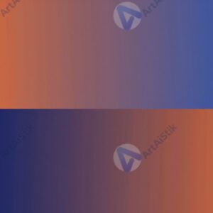 Градиент с резким переходом между двумя контрастными цветами посередине.