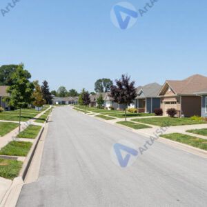 Улица в пригороде