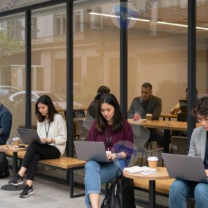 Улица у офисного центра