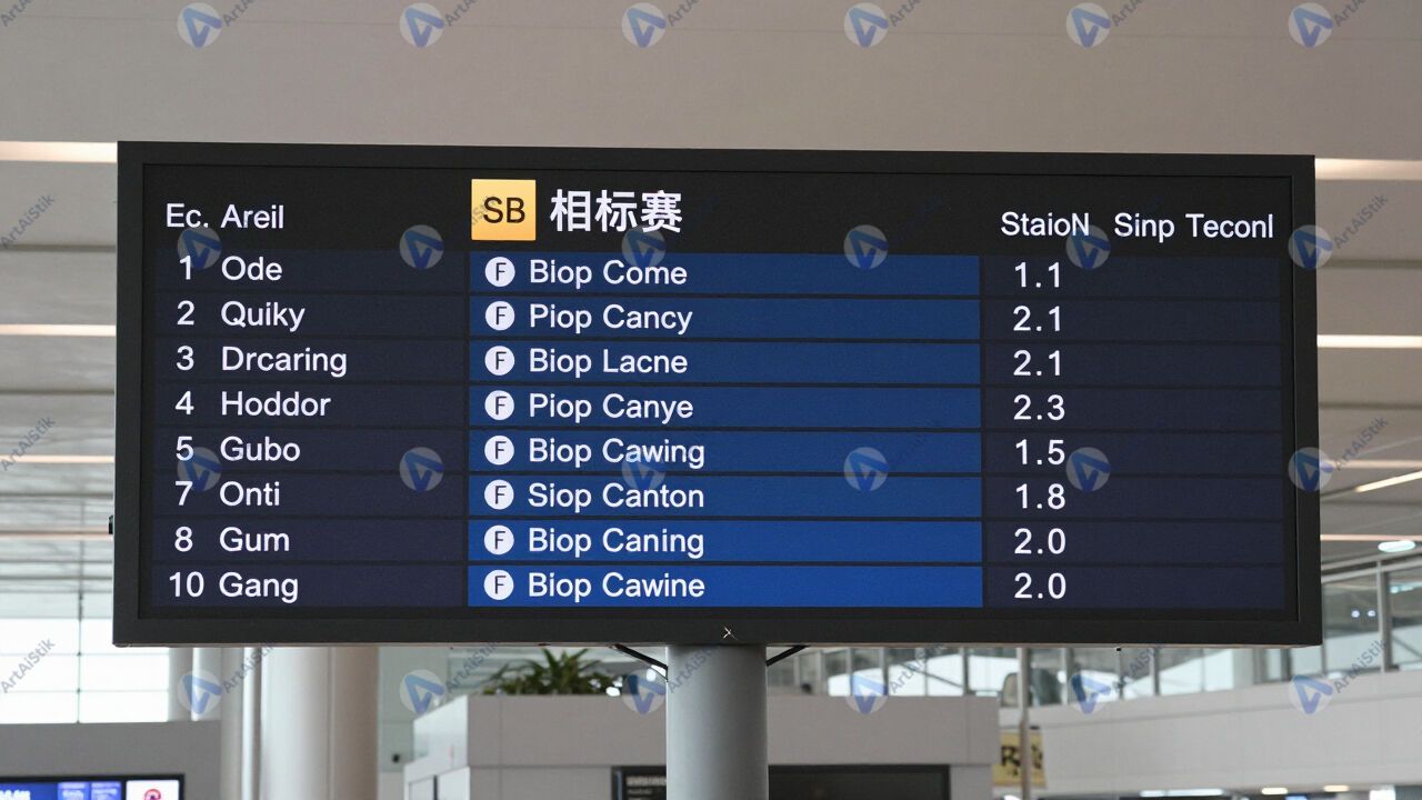 Аэропорт, зал вылета, табло. Аэропорт