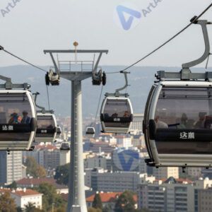 Канатная дорога над городом