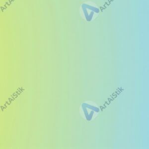 Переход от яркого лайма к мягкому голубому