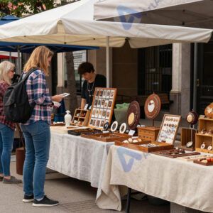 Уличный рынок рукоделия
