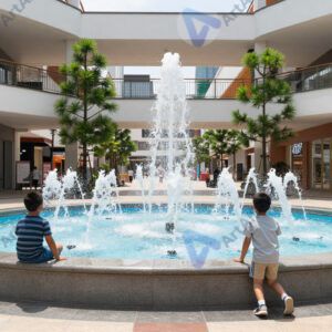 Площадь перед торговым центром