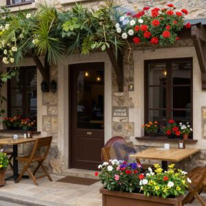 Уличное кафе в старом городе