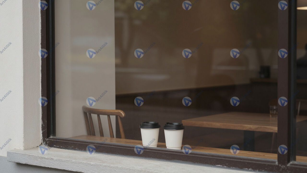 Кафе‑окошко с уличной выдачей кофе навынос. Кафе‑окошко с уличной выдачей кофе навынос.