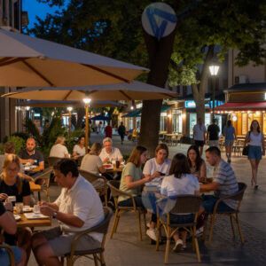 Летняя ночь в городе