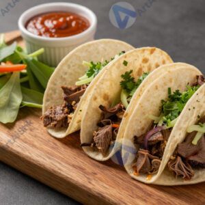 Тако с мясом