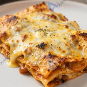 Лазанья в прямоугольной форме