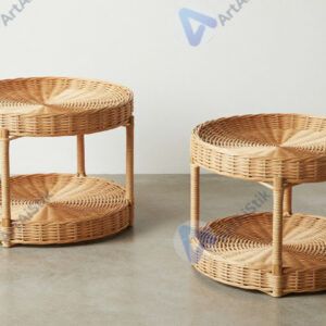 Подставки под тарелки из ротанга