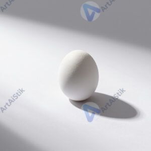 Небольшой объект на белом фоне