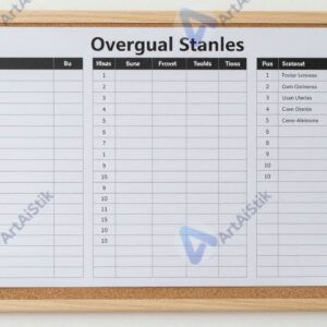 Фото общего зачёта на доске объявлений