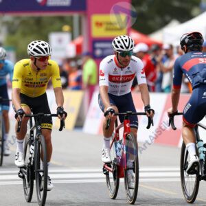 Завершение велогонки