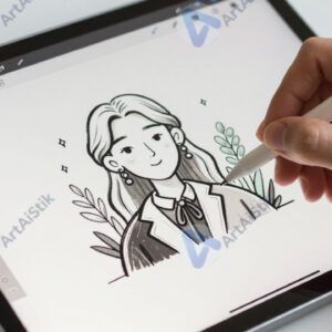 Планшет с приложением рисования