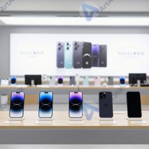 Витрина магазина электроники