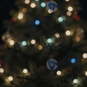 Bokeh от рождественской ёлки