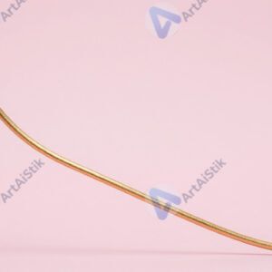 Нежный розово‑золотой боке