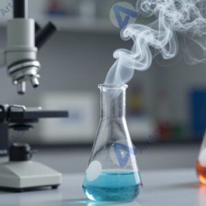 Химический опыт с дымом
