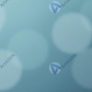 Нежный голубой и бирюзовый боке