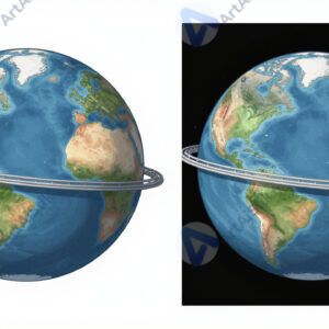 Иллюстрация терраформирования планеты