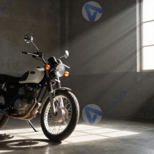 Мотоцикл на старом складе