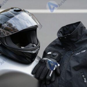 Байкерский шлем