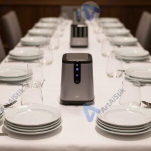 Банкетный стол в ресторане