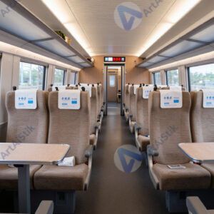 Интерьер скоростного поезда