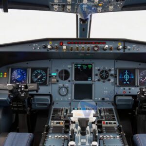 Пульт управления самолётом в кабине