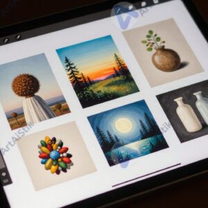 Лайн‑арт на планшете