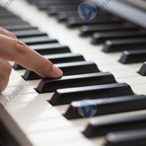 Клавиши пианино крупным планом