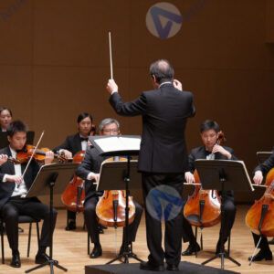 Оркестр на сцене