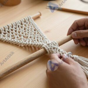 Рабочее место мастера по макраме