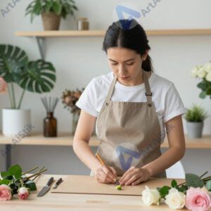 Рабочее место мастера по флористике