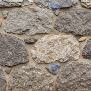 Каменная кладка из неравномерных камней