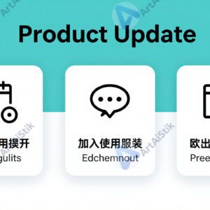 Слайд об обновлении продукта