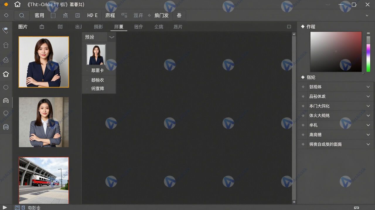 Снимок экрана редактора слайдов с миниатюрами слева. Снимок экрана редактора слайдов с миниатюрами слева.