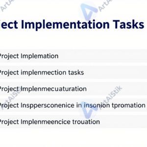 Слайд с чек‑листом задач по внедрению проекта.