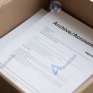 Коробка с документами