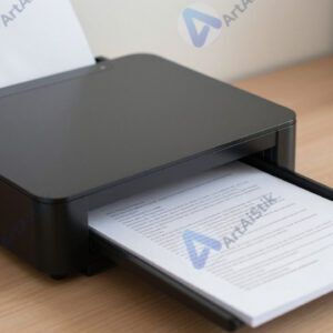 Сканер на столе