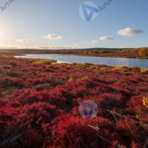 Тундра осенью